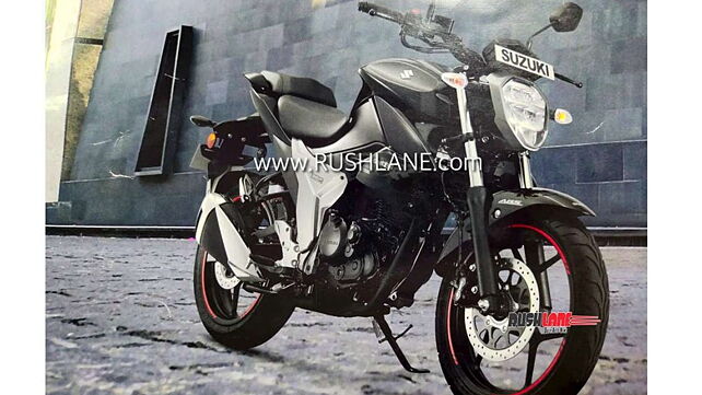 2019 Suzuki Gixxer 155 images leaked ahead of India launch