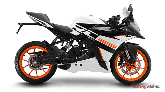 KTM RC 125 offered in two colour schemes in India