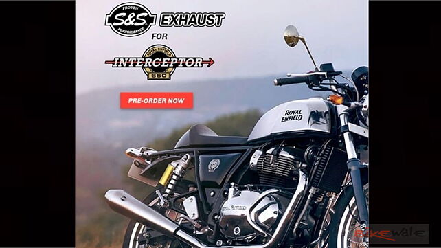 Royal Enfield 650 Twins can now be upgraded with imported S&S exhausts pipes soon; priced at Rs 49,000