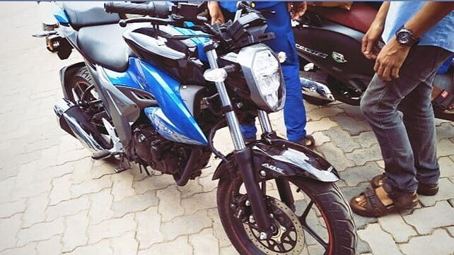 Soon-to-be launched 2019 Suzuki Gixxer 155 spotted