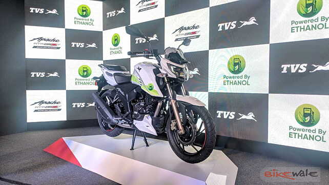 TVS launches India’s first ethanol-powered Apache RTR 200 Fi E100 at Rs 1.2 lakhs