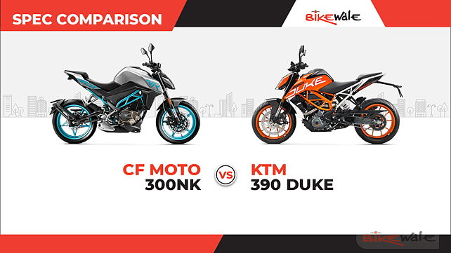 CF Moto 300NK vs KTM 390 Duke: Specification Comparison
