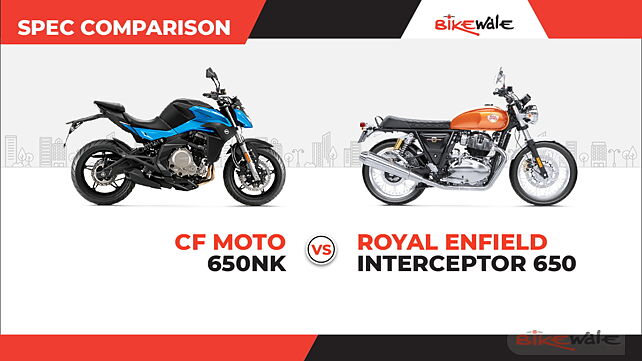 CF Moto 650NK vs Royal Enfield Interceptor 650: Spec Comparison
