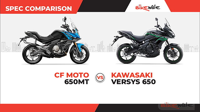CF Moto 650MT vs Kawasaki Versys 650- Spec Comparison