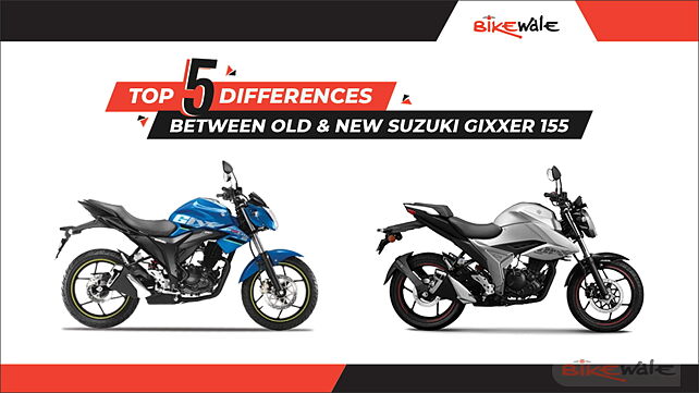 Top 5 differences between old and new Suzuki Gixxer