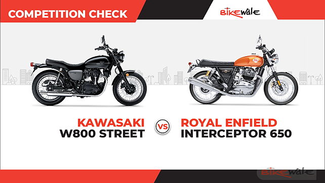 2019 Kawasaki W800 Street vs Royal Enfield Interceptor 650- Competition Check