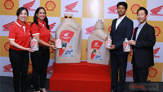 Honda ties-up with Shell Lubricants to introduce new range of engine oil