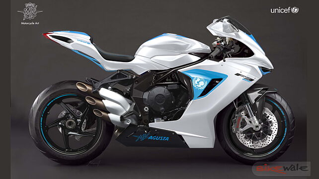 One-off MV Agusta F3 800 sold for Rs 78 lakhs; raises fund for UNICEF