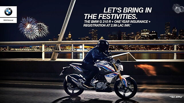 BMW Mumbai dealer offering discounts up to Rs 1 lakh on G310R, G310GS