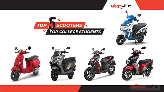 Top 5 scooters for college students: Honda Dio, TVS Ntorq 125 Race Edition and more!