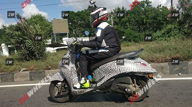 New Yamaha Fascino spotted testing; gets BS-VI engine and updated styling