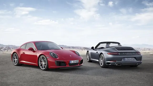 Porsche unveils 911 facelift ahead of 2015 Frankfurt Motor Show Porsche unveils 911 facelift ahead of 2015 Frankfurt Motor Show