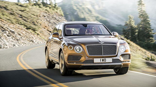 Bentley Bentayga unveiled ahead of a 2015 Frankfurt Motor Show debut