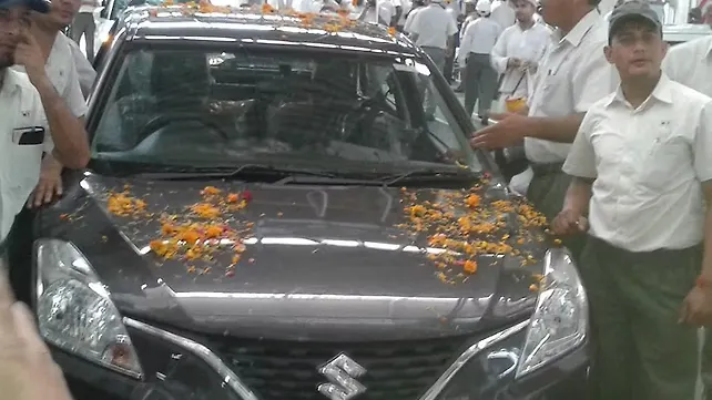 Maruti Suzuki Baleno production begins in India ahead of global unveiling Maruti Suzuki Baleno production begins in India ahead of global unveiling