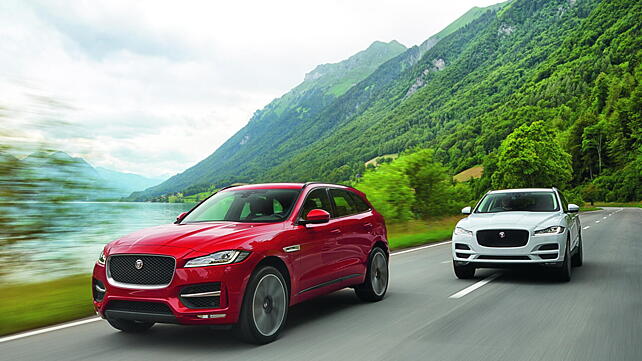 Photo gallery: India-bound Jaguar F-Pace