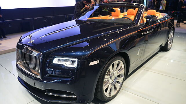 2016 Rolls-Royce Dawn debuts at the Frankfurt International Motor Show