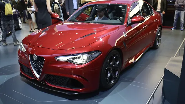 Photo gallery: Alfa Romeo Giulia at Frankfurt Motor Show Photo gallery: Alfa Romeo Giulia at Frankfurt Motor Show