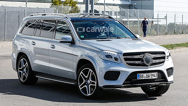 Mercedes-Benz GLS spotted with minimal camouflage