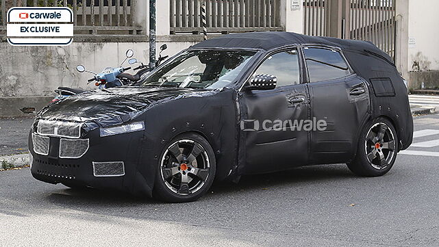 Maserati Levante crossover spotted on test