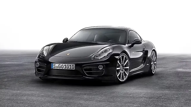Porsche unveils new Cayman Black Edition Porsche unveils new Cayman Black Edition