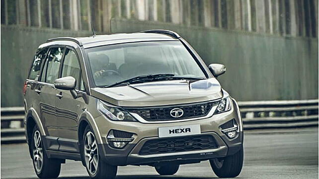 Tata's new Hexa SUV spotted undisguised for the very first time