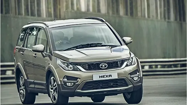 Tata's new Hexa SUV spotted undisguised for the very first time Tata's new Hexa SUV spotted undisguised for the very first time