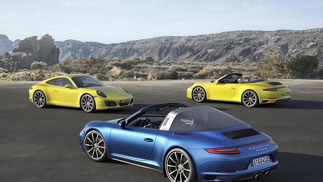 Porsche unveils latest generation 911 Carrera 4 range