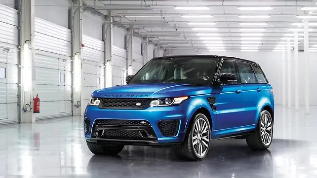Range Rover Sport SVR launched for Rs 2.03 crore Range Rover Sport SVR launched for Rs 2.03 crore