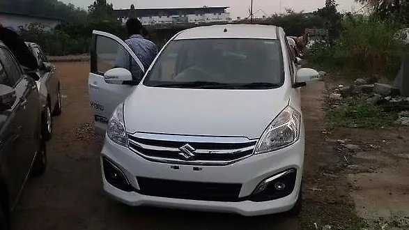 Maruti Suzuki Ertiga facelift spotted undisguised Maruti Suzuki Ertiga facelift spotted undisguised