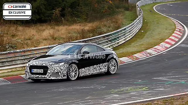 Audi TT RS spotted on test Audi TT RS spotted on test