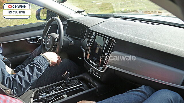 Volvo S90 spied testing; interiors revealed
