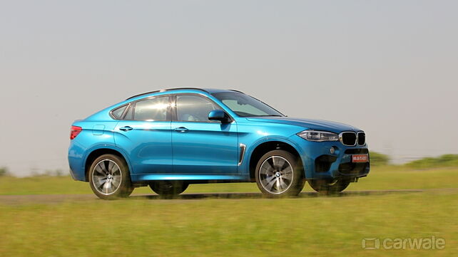 BMW X6 M on the Madras Motor Race track Photo Gallery