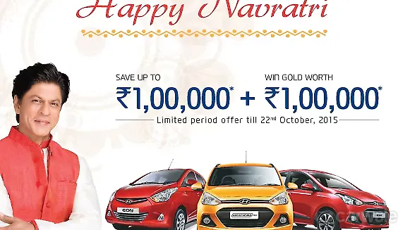 Hyundai offering discounts for Navratri Hyundai offering discounts for Navratri