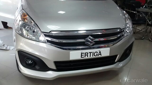 Maruti Suzuki Ertiga facelift reaches dealerships; has 1 month waiting period