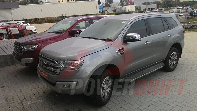 2016 Ford Endeavour spotted completely undisguised