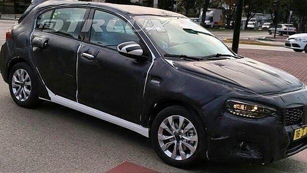 Fiat Tipo hatchback spotted testing