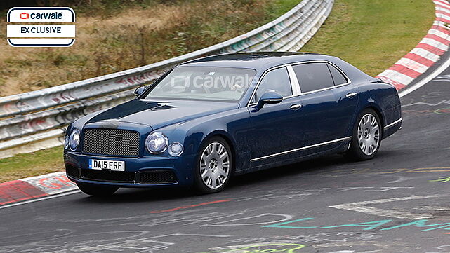 LWB Bentley Mulsanne spotted on test