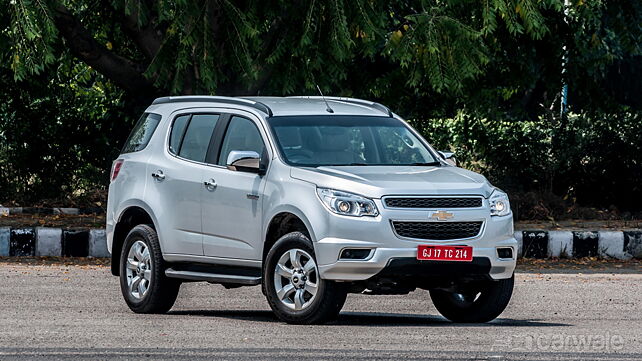 Chevrolet Trailblazer launched in India for Rs 26.40 lakh