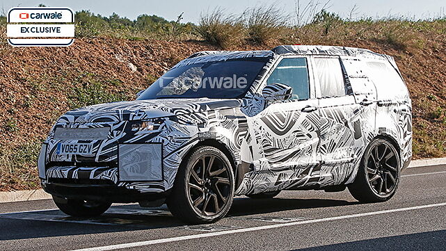 Next-gen Land Rover Discovery spotted on test
