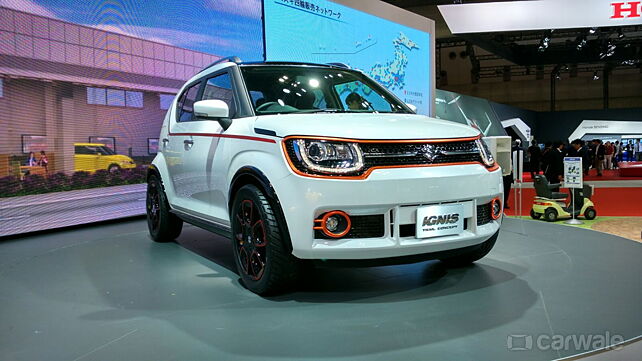 Suzuki Ignis compact crossover debuts at the 2015 Tokyo Motor Show
