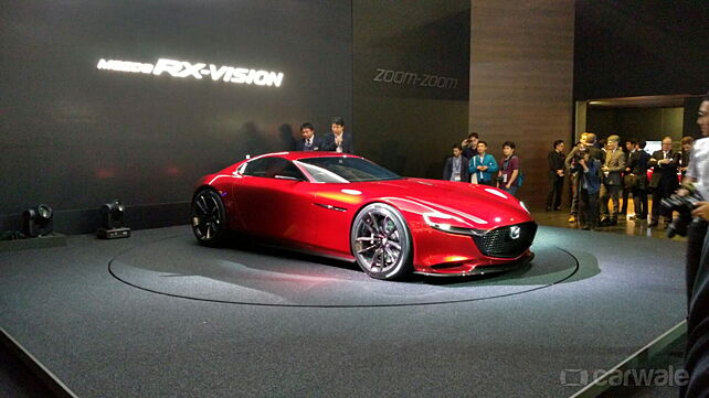 Mazda RX-VISION sports car concept shown at 2015 Tokyo Motor Show