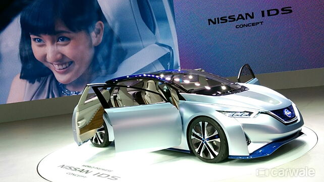Nissan unveils the IDS concept at the Tokyo Motor show