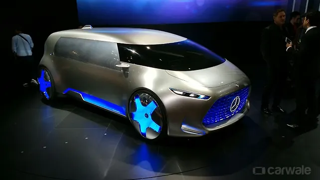 Self-driving Mercedes Vision Tokyo Concept for future generation Self-driving Mercedes Vision Tokyo Concept for future generation