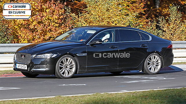 Long-wheelbase Jaguar XF L spotted on test