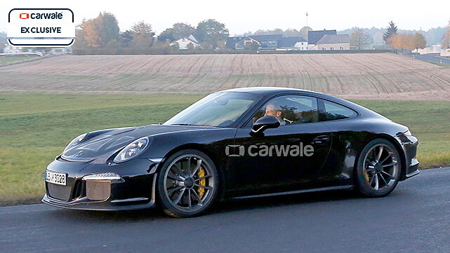 Porsche 911 R spotted on test