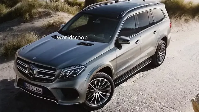 Mercedes-Benz GLS-Class revealed via leaked image Mercedes-Benz GLS-Class revealed via leaked image