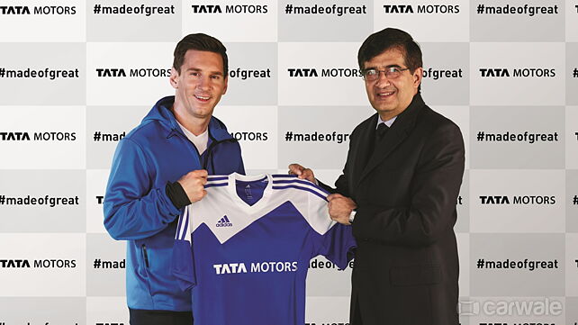 Tata Motors signs on football star Lionel Messi as brand ambassador