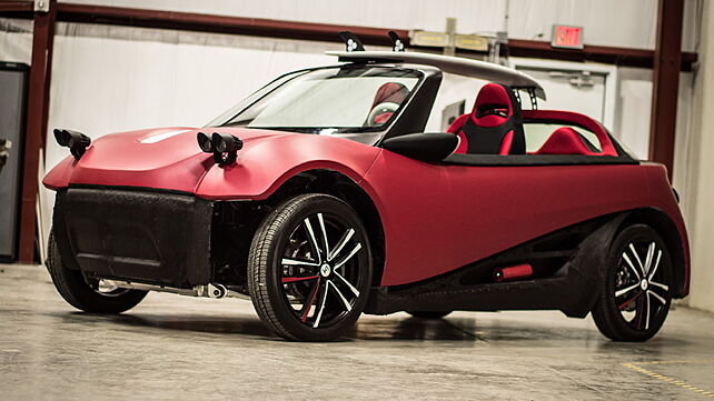 Local Motors debuts 3D-printed car at 2015 SEMA 