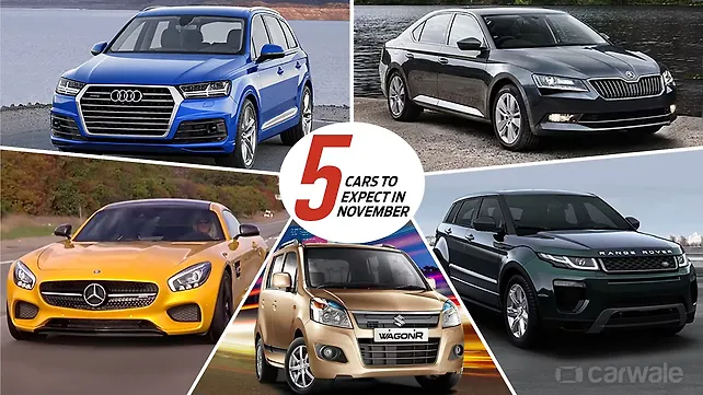 New car launches for November 2015 New car launches for November 2015