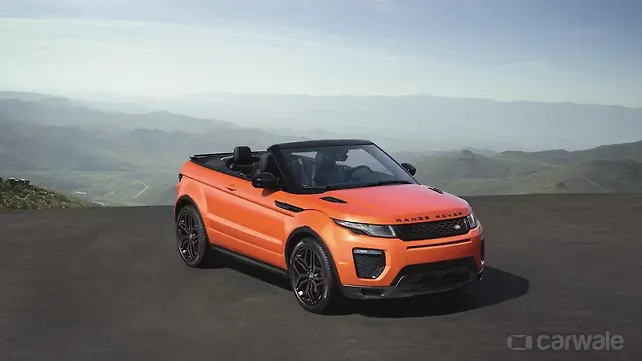 Range Rover Evoque Convertible officially revealed Range Rover Evoque Convertible officially revealed